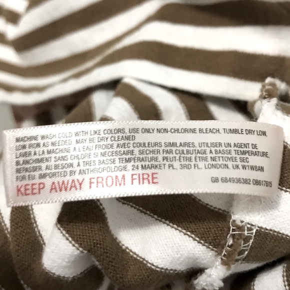 Anthropologie Women’s Saturday Sunday Faith Two-Tone Striped T-shirt Maxi Dress - Picture 9 of 10